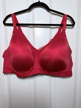 Red Torrid Lace-Edge Wire Free Bra